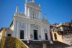 The Church in Santa Margherita Ligure, Italy